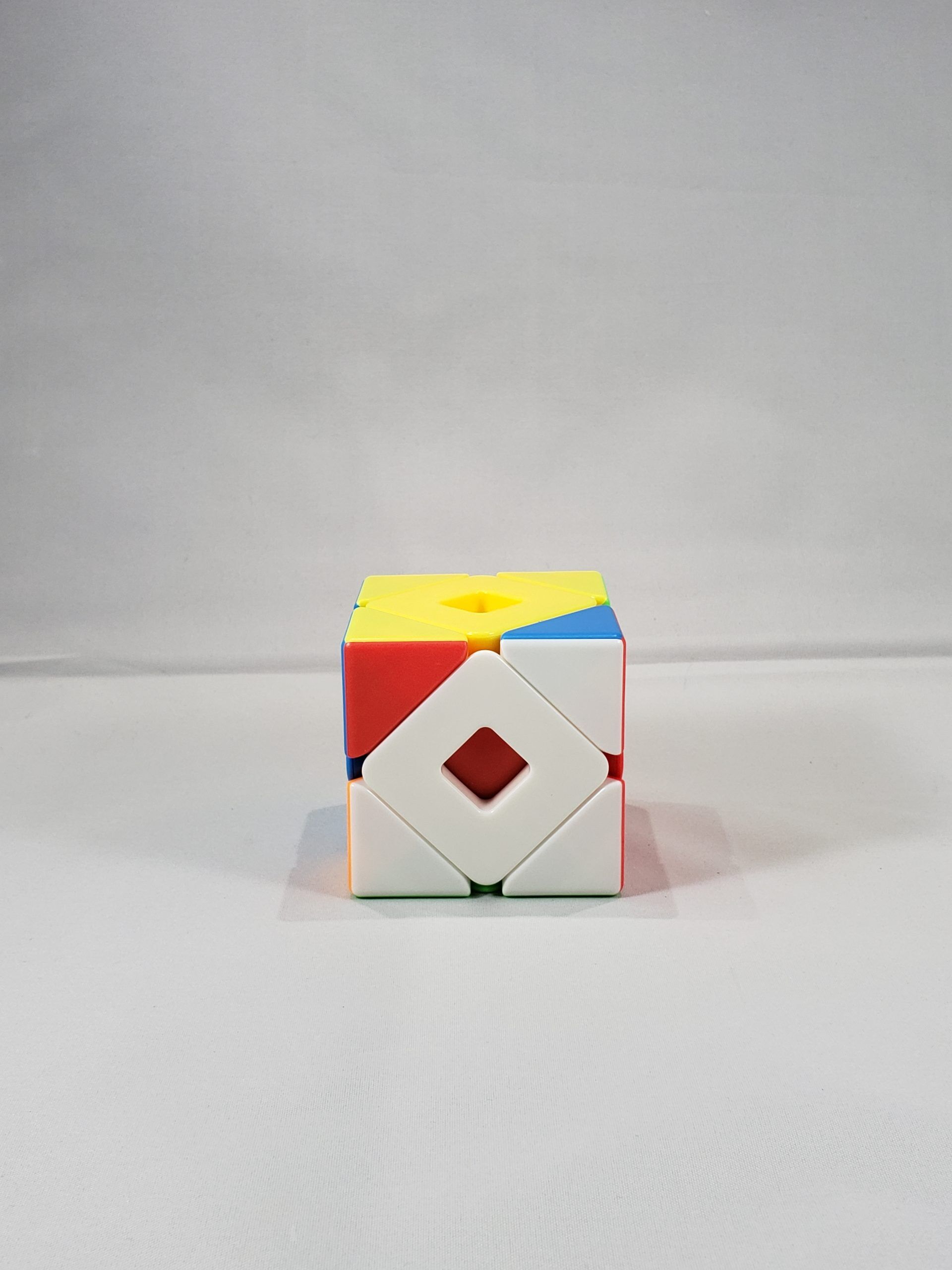 Double Skewb Puzzle Unsolved Double skewb Cube