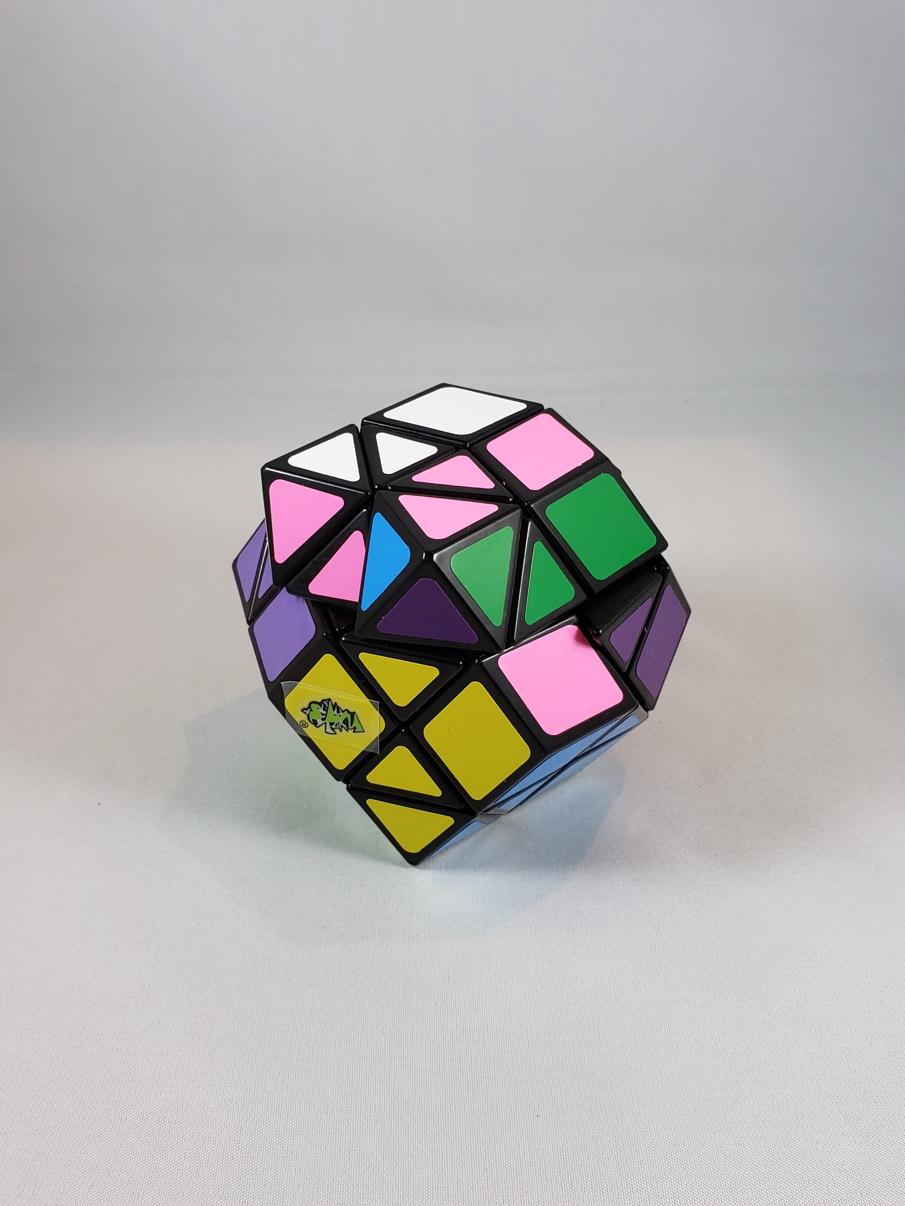 12-axis dodecahedron (RUA) Colorful 8 Petals Cube