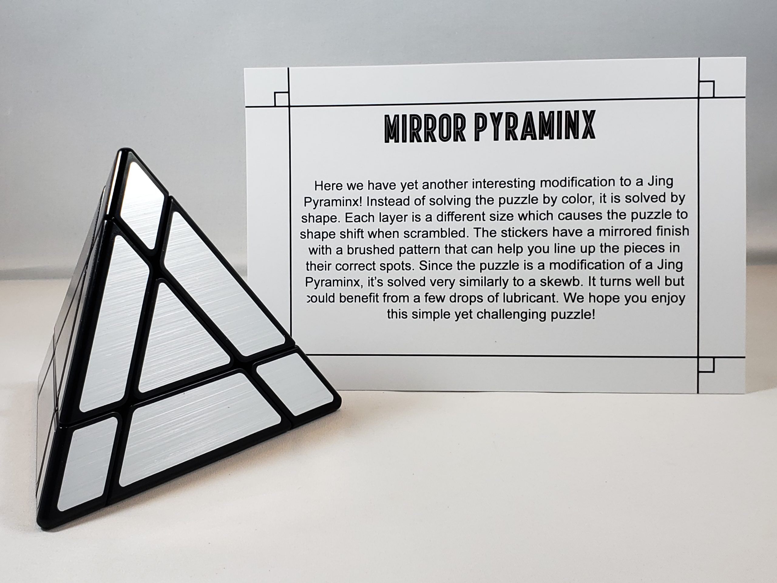 Mirror Pyraminx Mirror Pyraminx puzzle