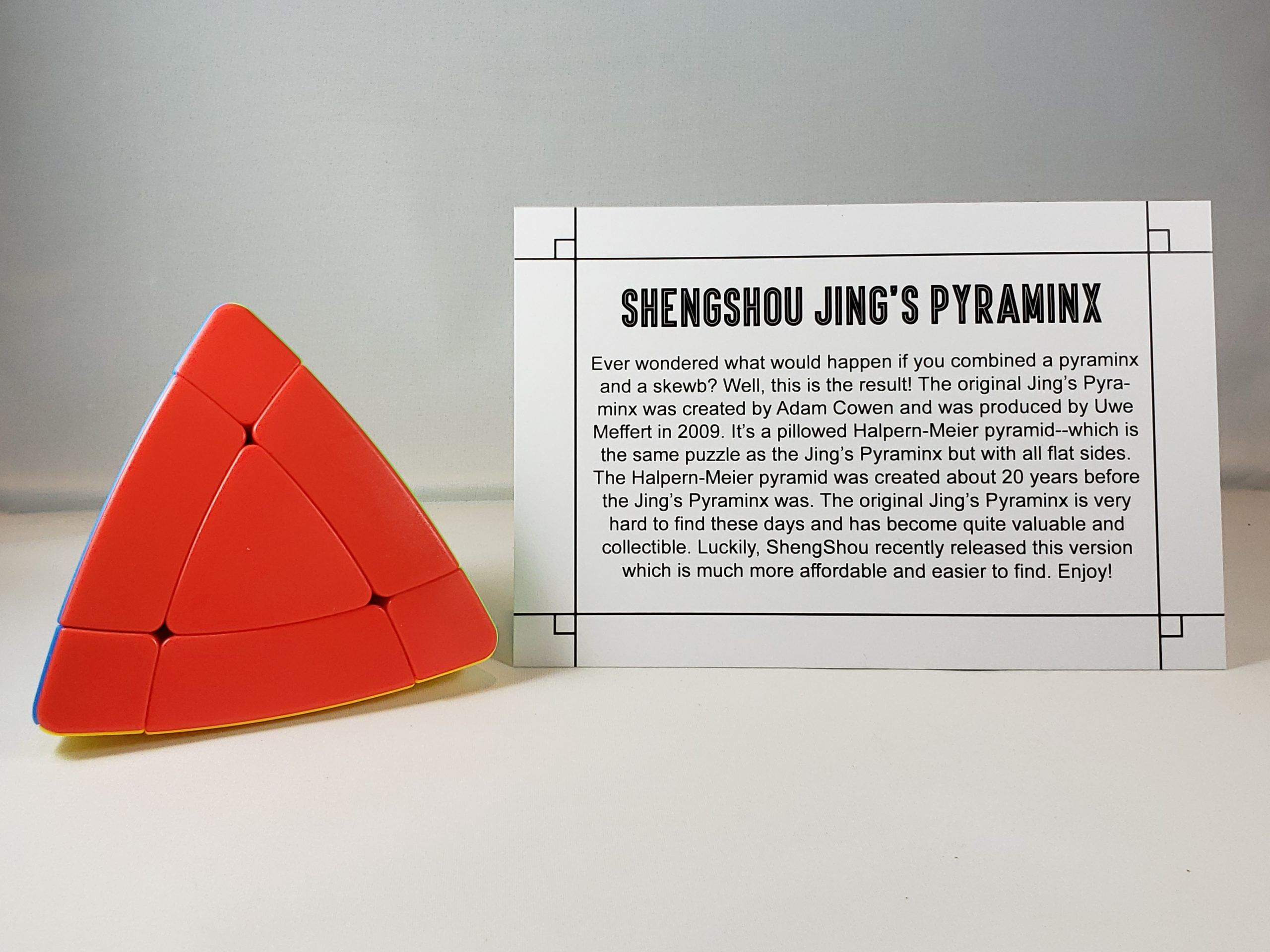 Jing's Pyraminx Shengshou Jings Pyraminx