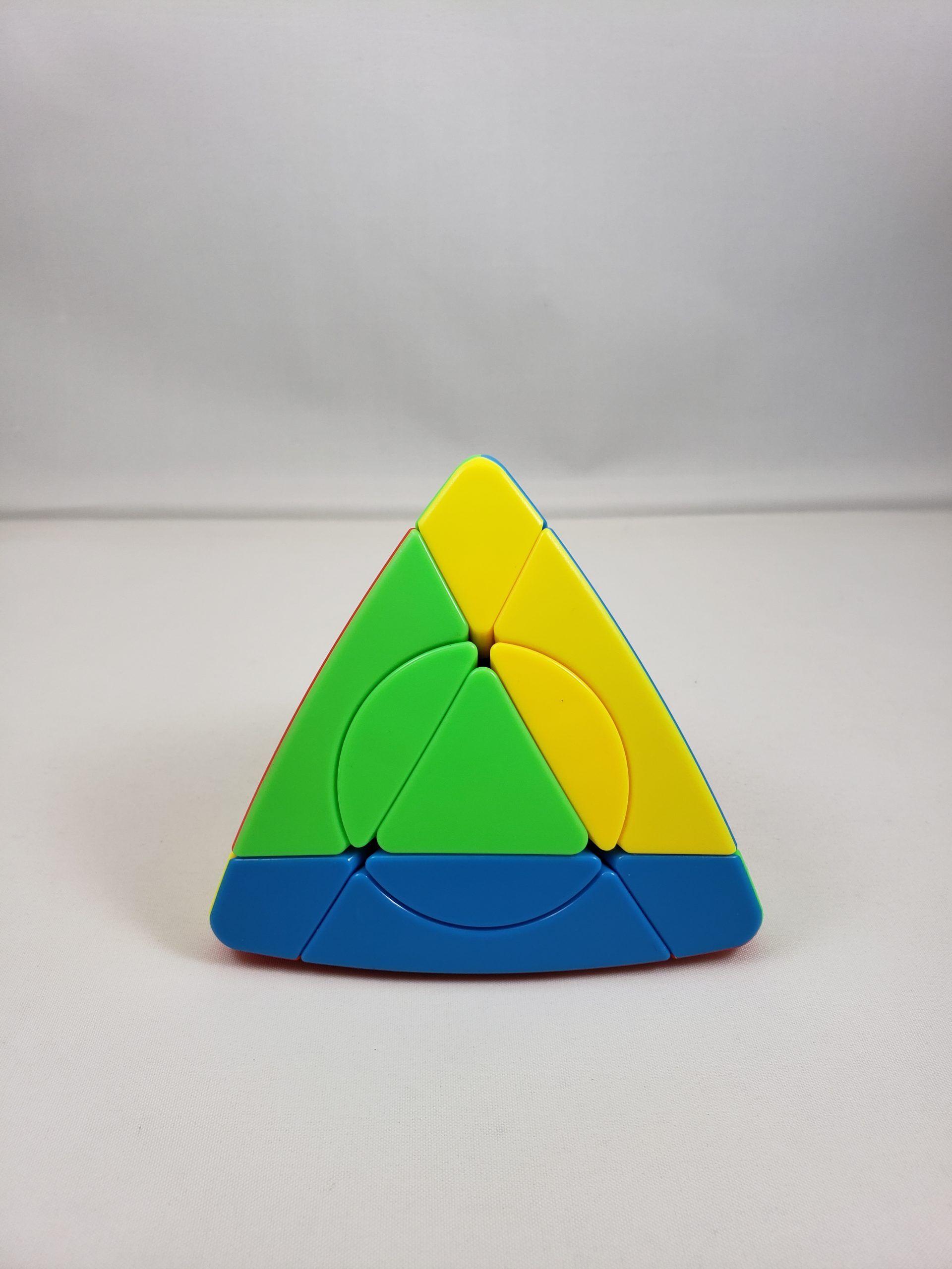 Crazy Magic Tower Blue, Yellow, Green Pyraminx